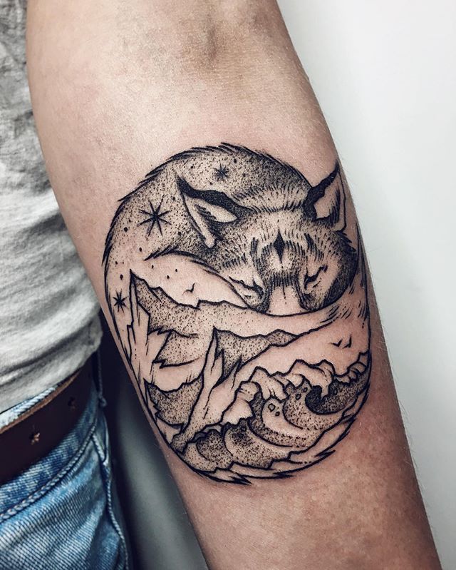 Fox Tattoo 6
