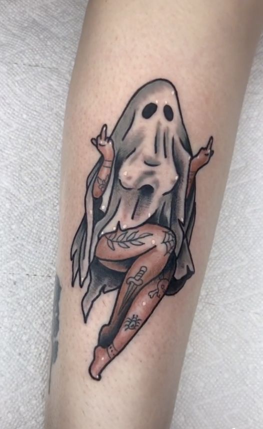 Ghost Tattoos 125