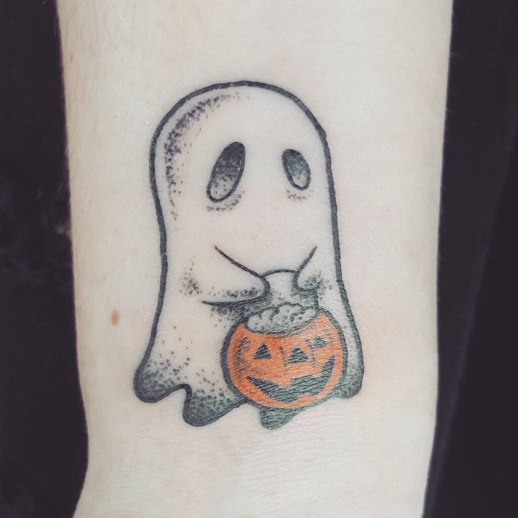 Ghost Tattoos 14