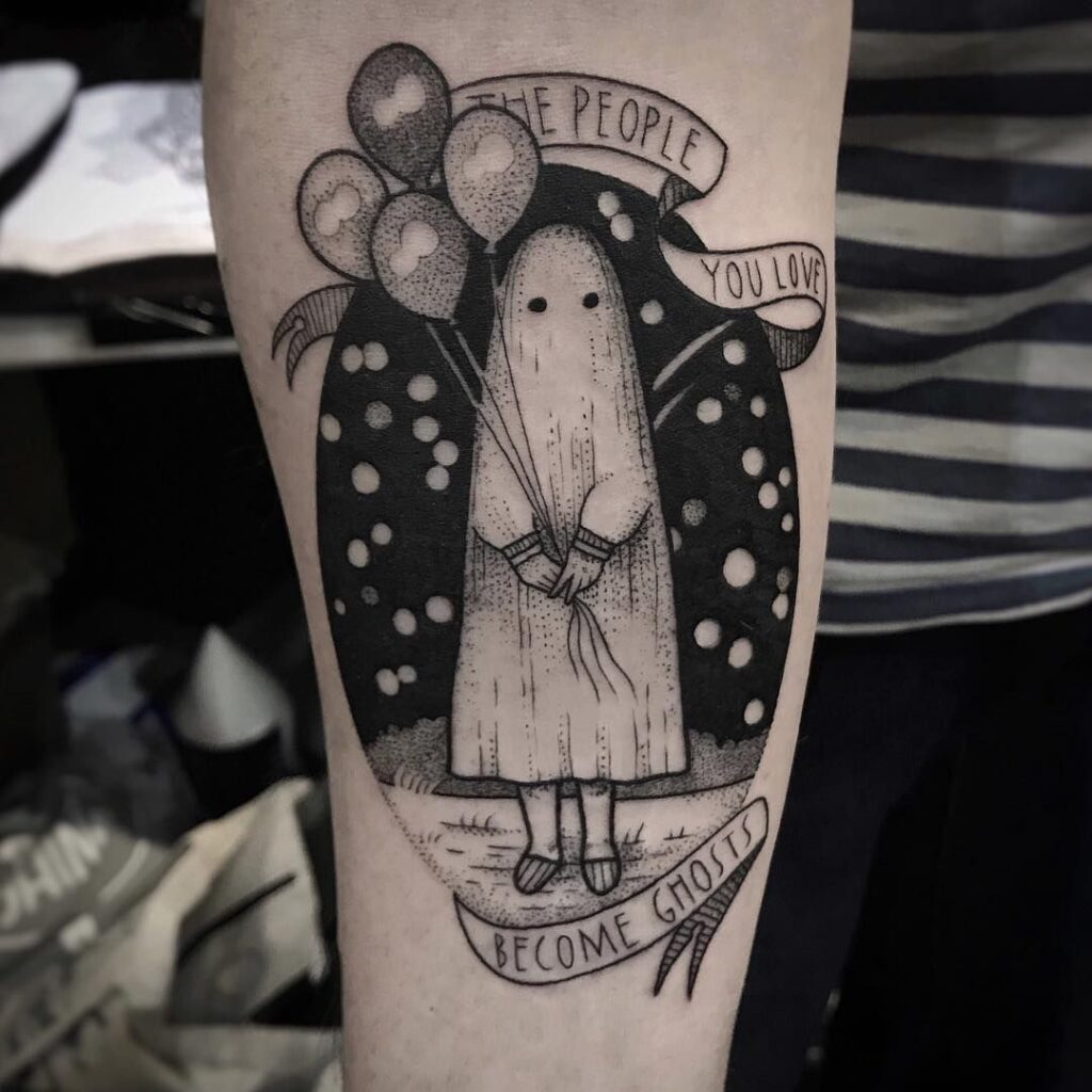 Ghost Tattoos 181