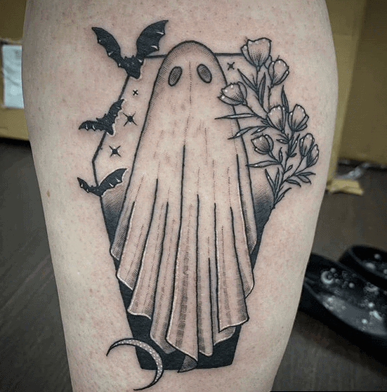 Ghost Tattoos 19