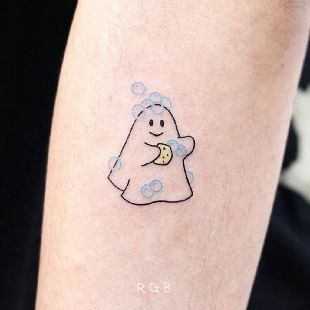 Ghost Tattoos 20