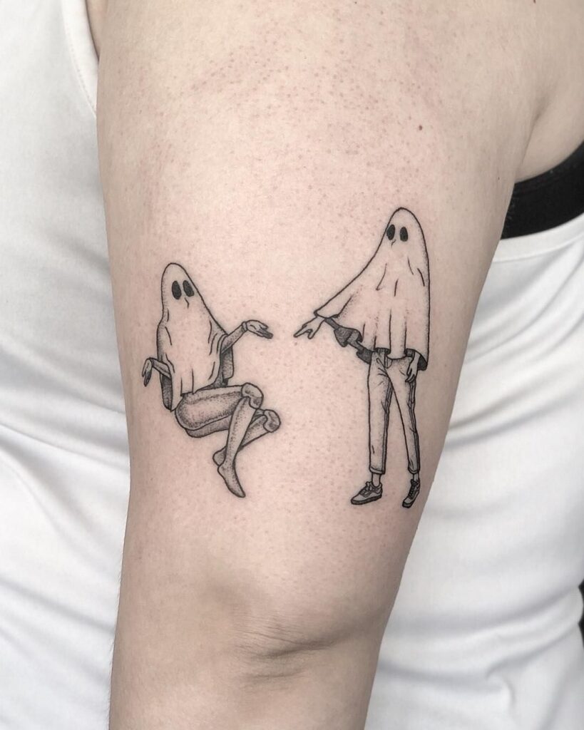 Ghost Tattoos 28