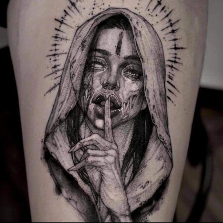 215+ Best Ghost Tattoos Designs With Meanings (2022) - TattoosBoyGirl