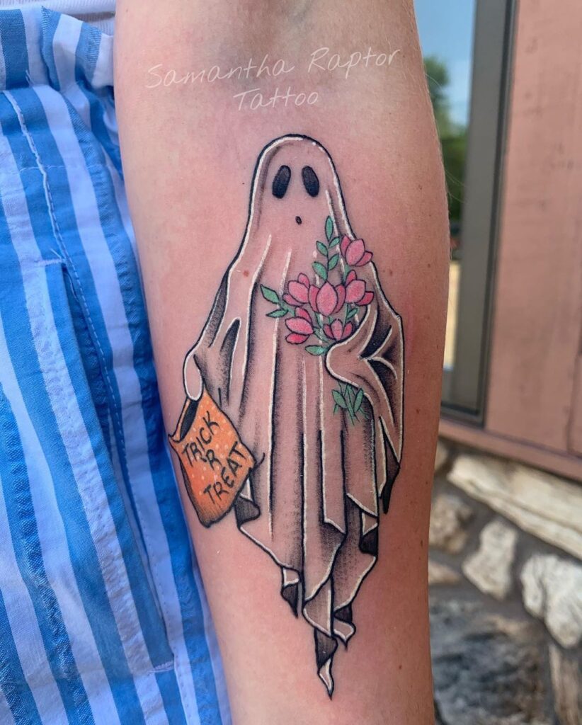 Ghost Tattoos 84