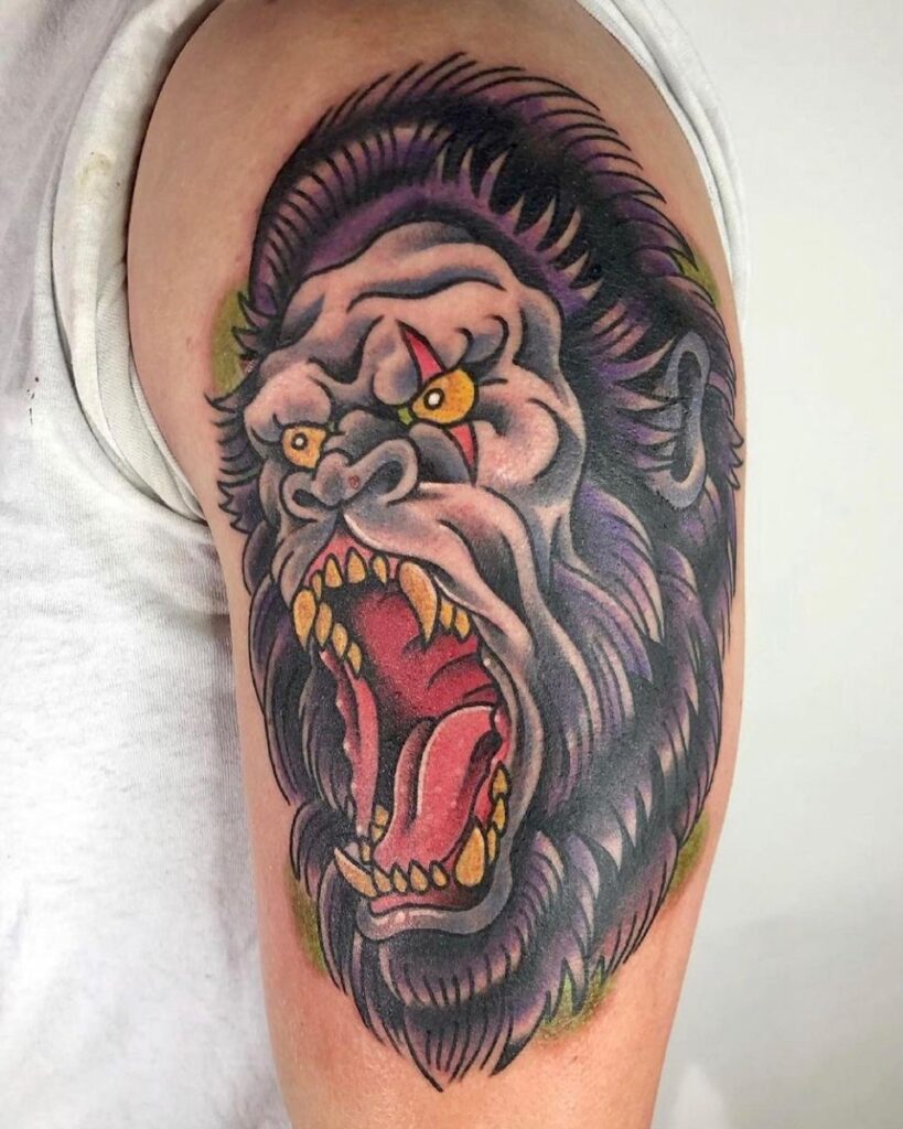 Gorilla Tattoos 55