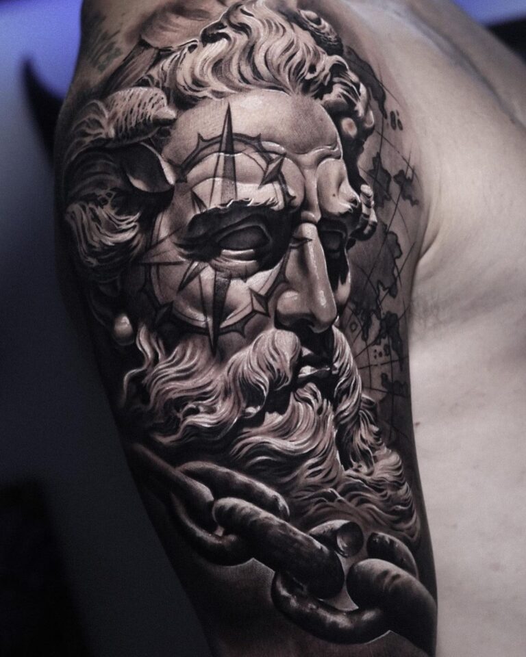 250+ Best Zeus Tattoo Designs With Meanings (2022) Greek Mythology ...