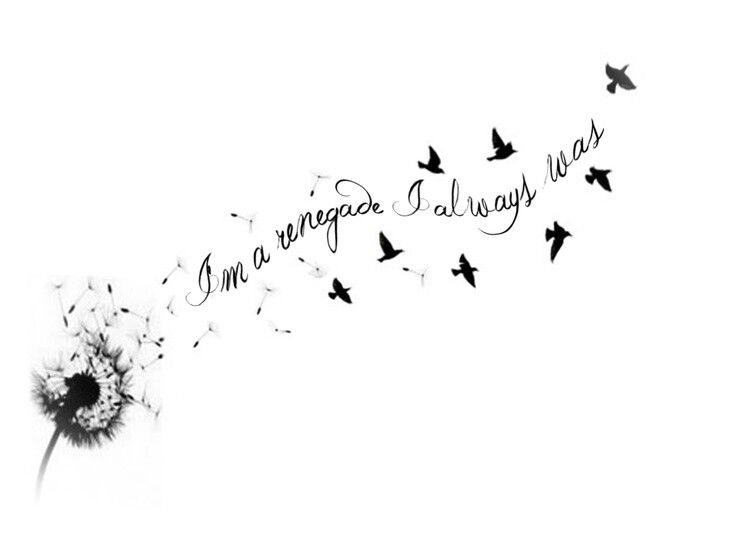 Dandelion Tattoo 108