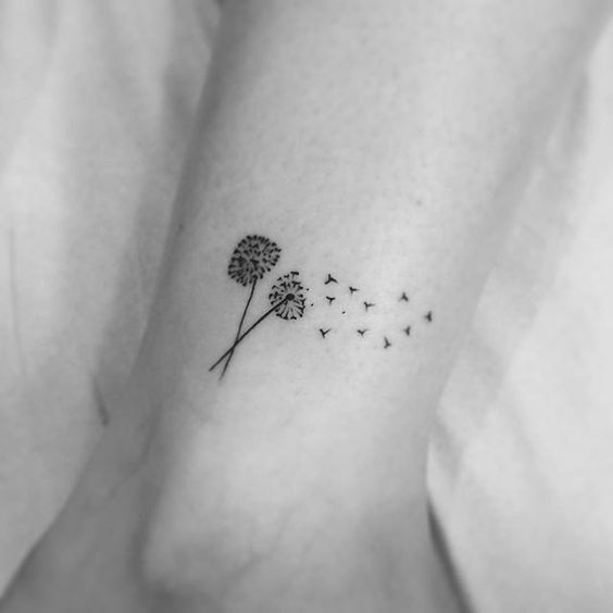 Dandelion Tattoo 123