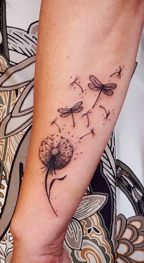 Dandelion Tattoo 13