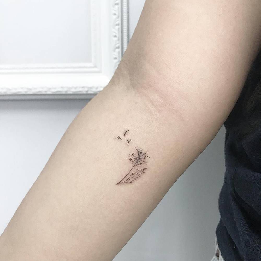 Dandelion Tattoo 13