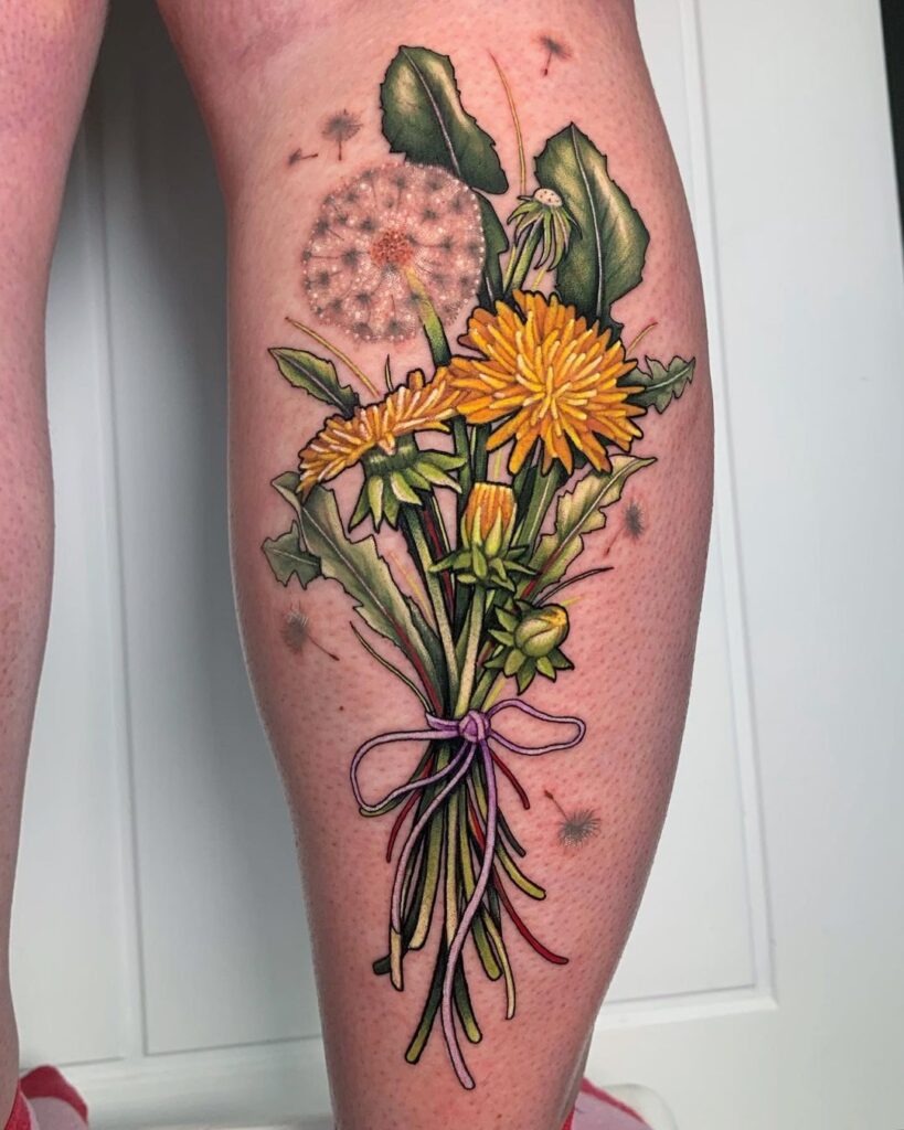 Dandelion Tattoo 139