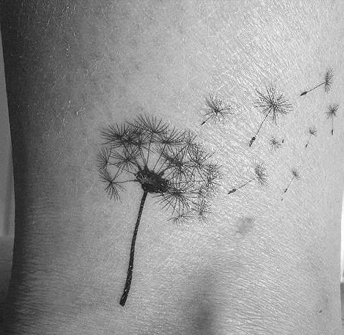 Dandelion Tattoo 14