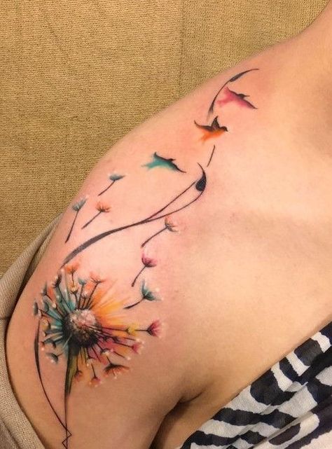 Dandelion Tattoo 146