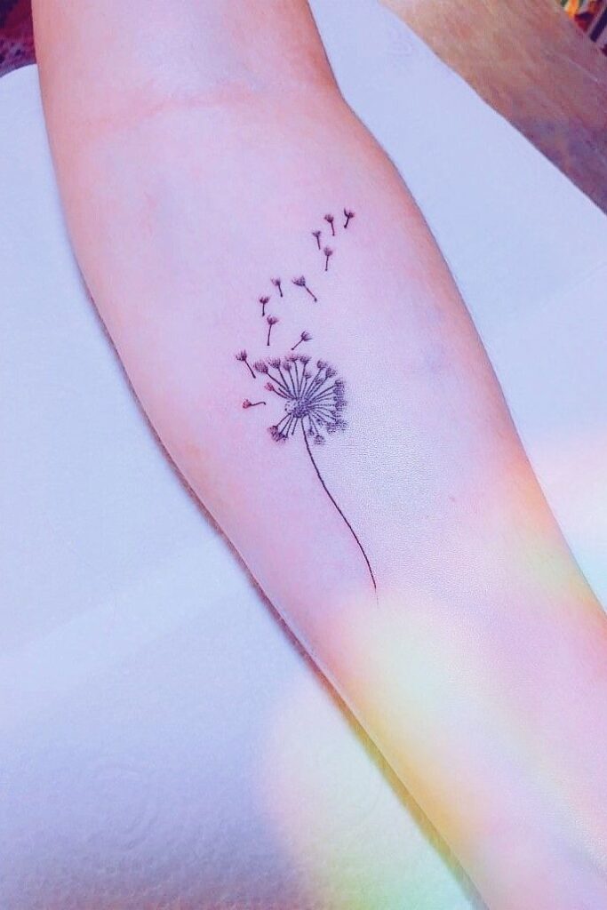 Dandelion Tattoo 147