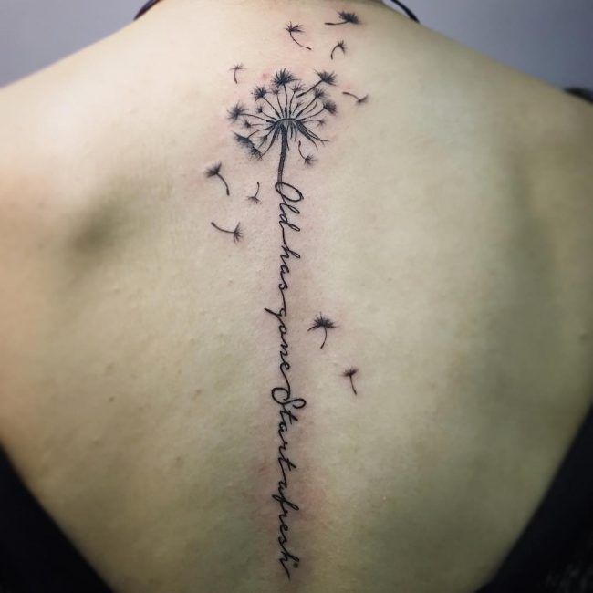 Dandelion Tattoo 148