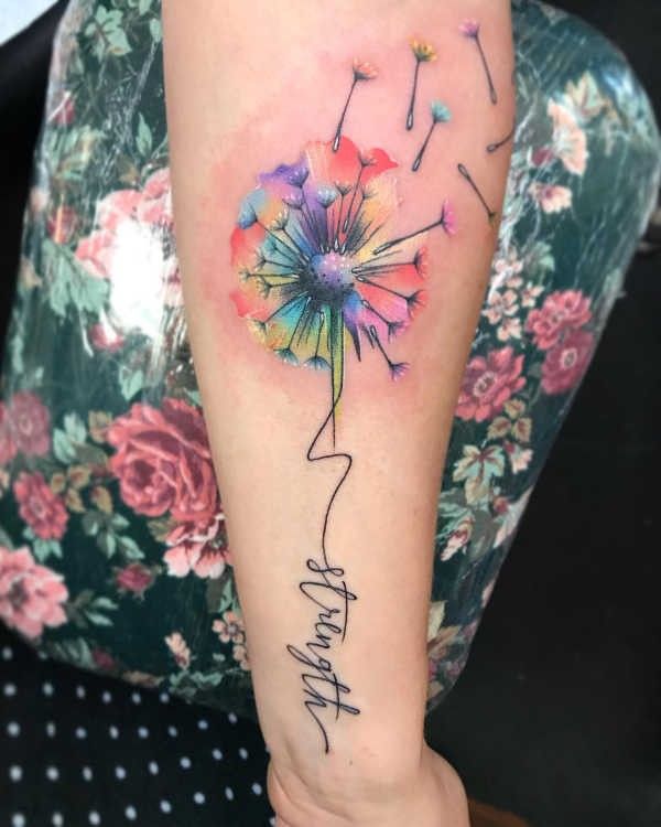 Dandelion Tattoo 152