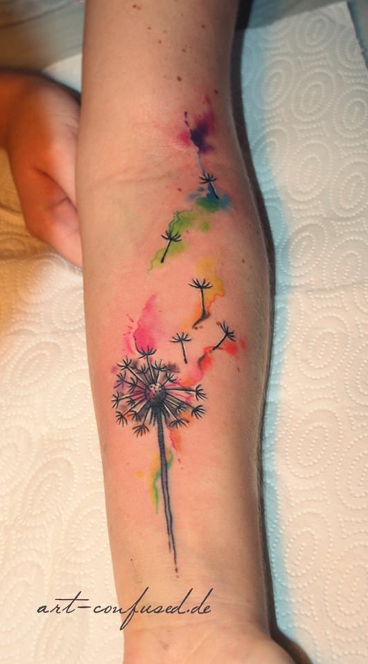 Dandelion Tattoo 158