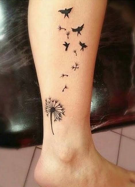 Dandelion Tattoo 22