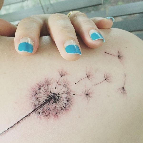 Dandelion Tattoo 24