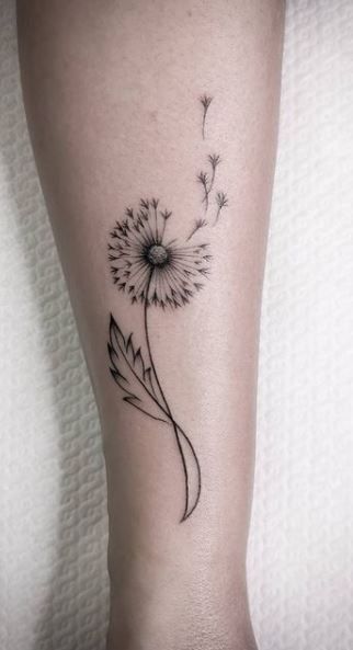 Dandelion Tattoo 26