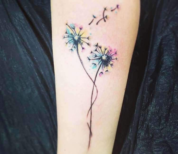 Dandelion Tattoo 31