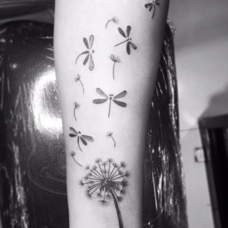 Dandelion Tattoo 35