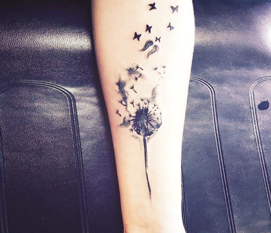 Dandelion Tattoo 58