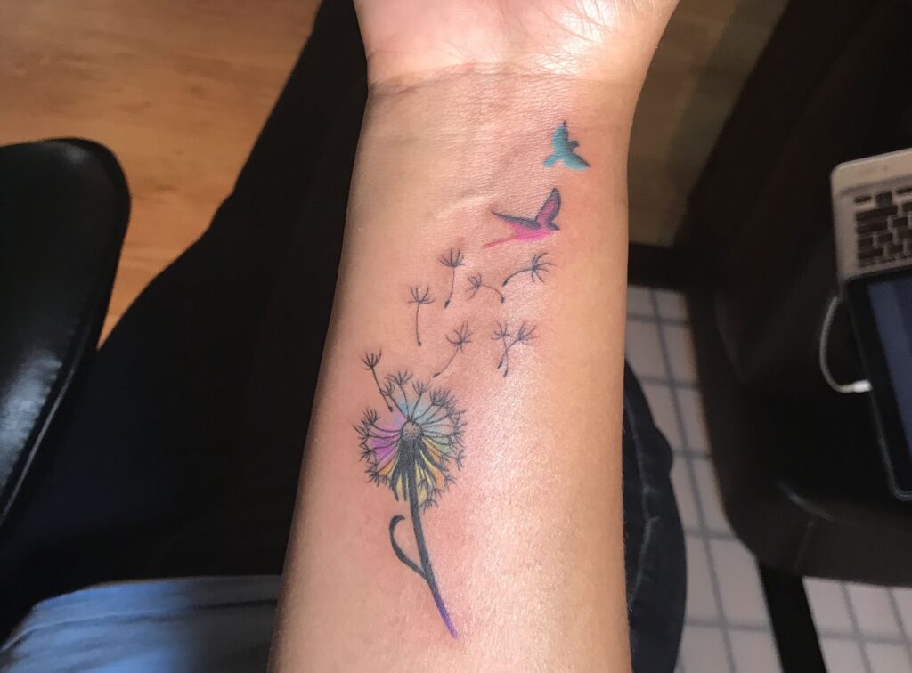 Dandelion Tattoo 66
