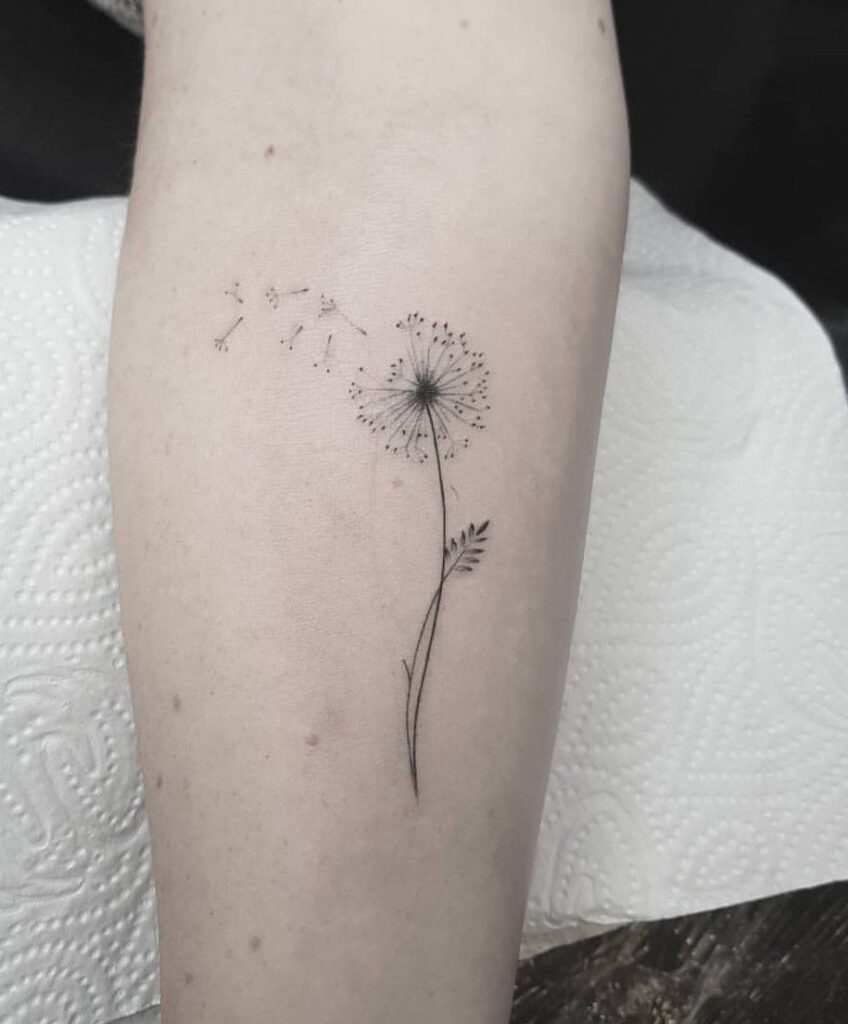 Dandelion Tattoo 67