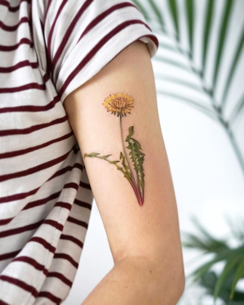 Dandelion Tattoo 95