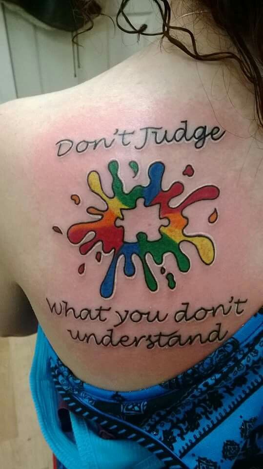 Autism Tattoos Awareness 152