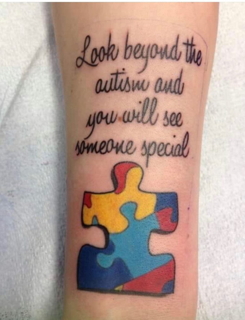 Autism Tattoos Awareness 85