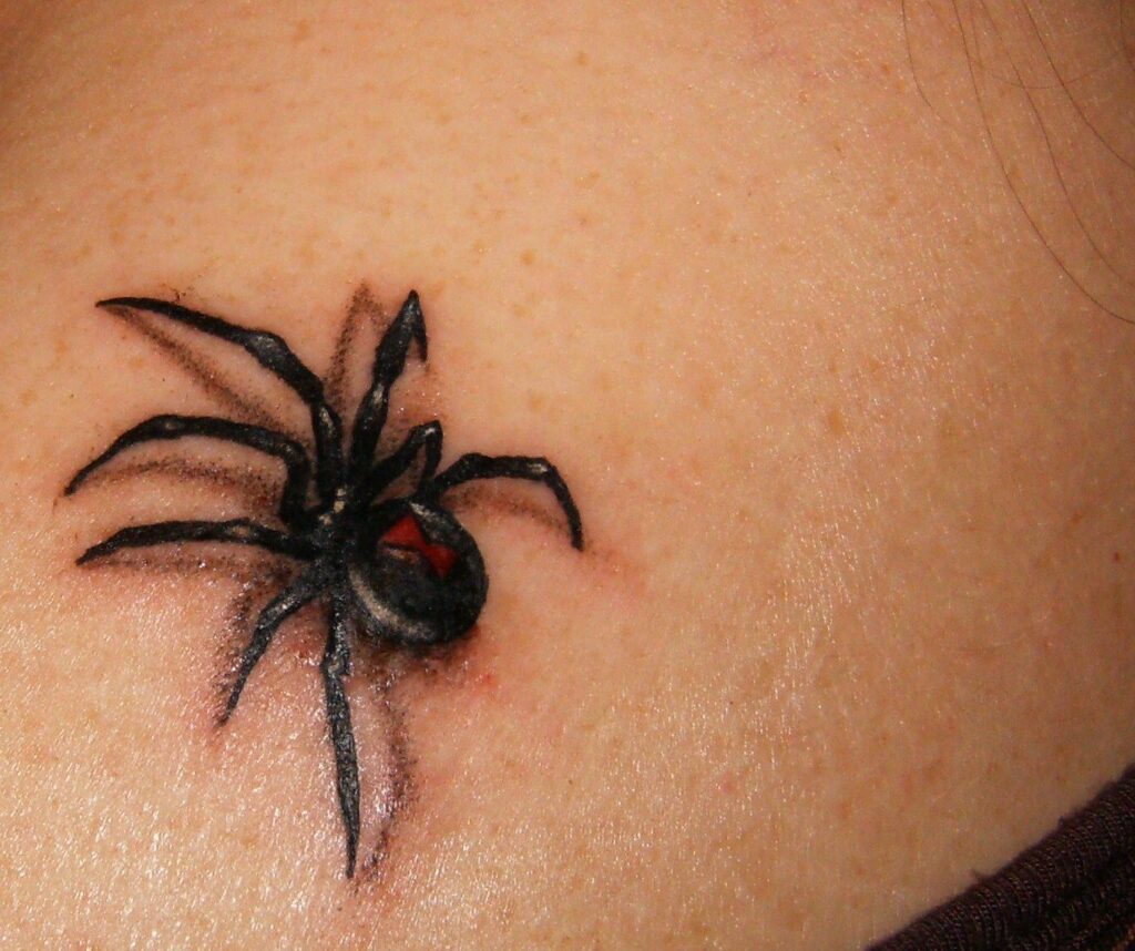 Black Widow Tattoos 1