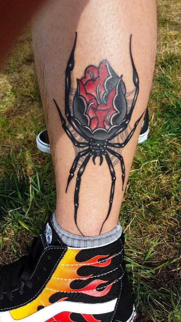 Black Widow Tattoos 107