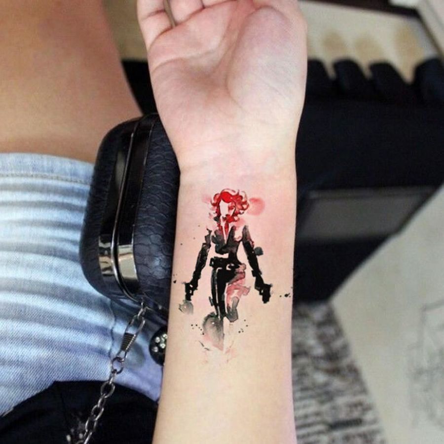 Black Widow Tattoos 11