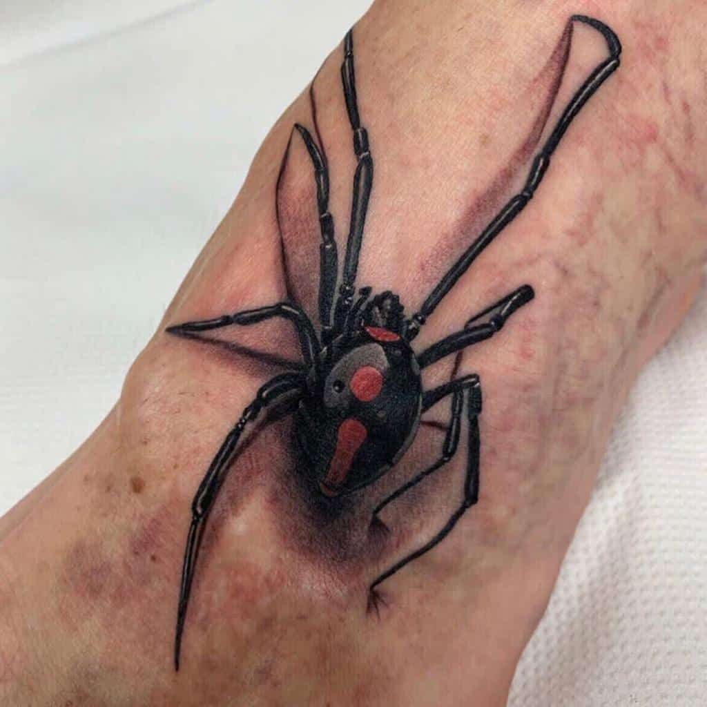 Black Widow Tattoos 116