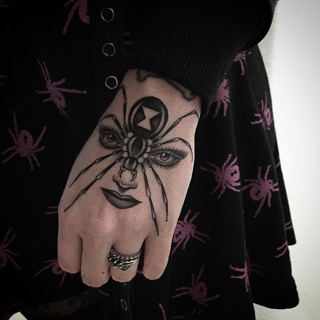 Black Widow Tattoos 119