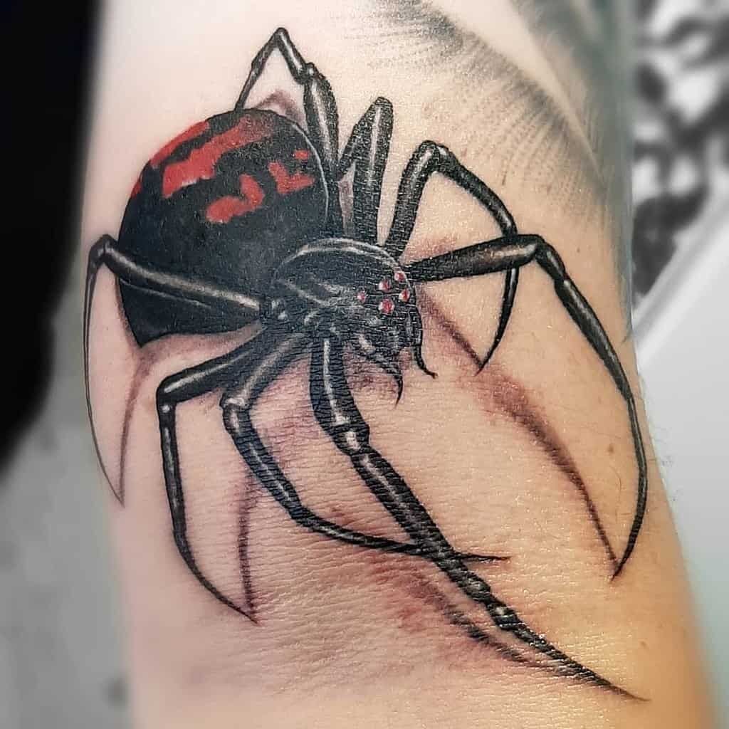 Black Widow Tattoos 13