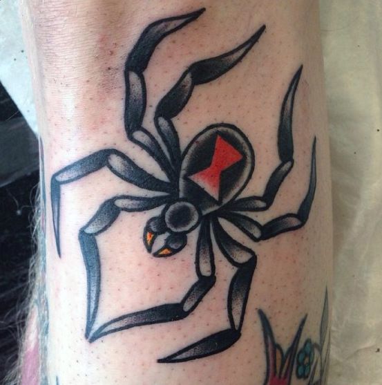 Black Widow Tattoos 19