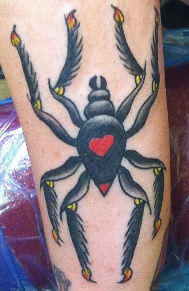 Black Widow Tattoos 21