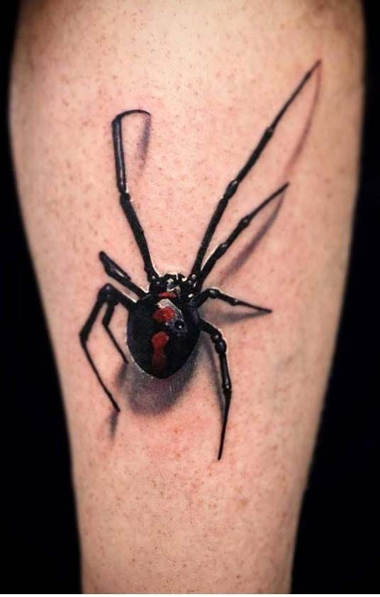 Black Widow Tattoos 32