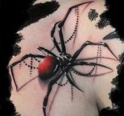 Black Widow Tattoos 33