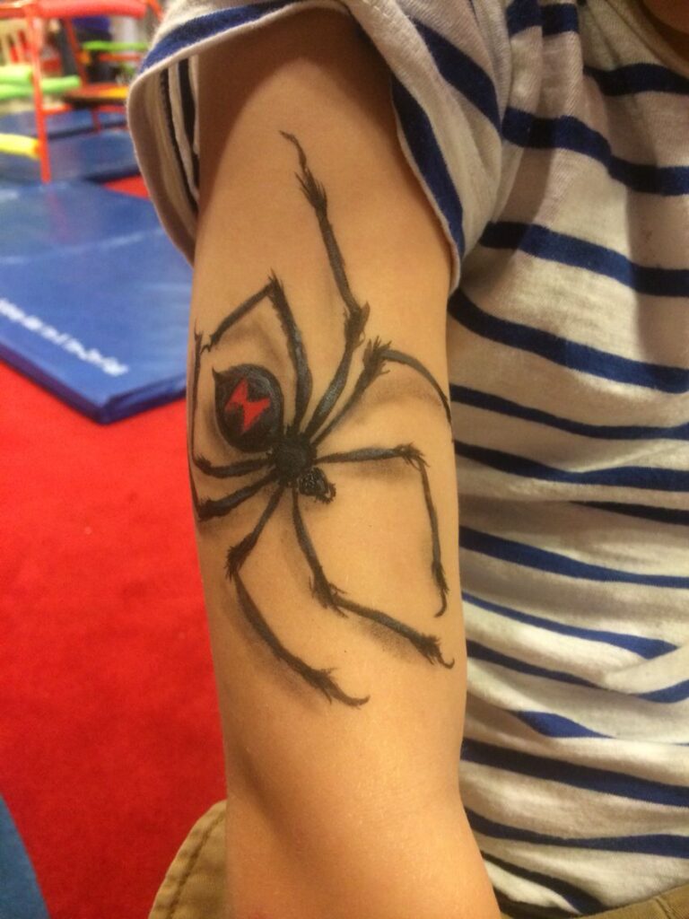 Black Widow Tattoos 34