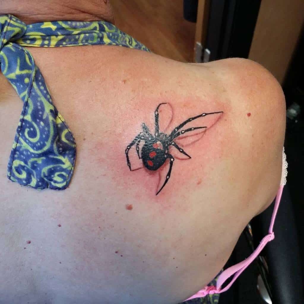Black Widow Tattoos 47