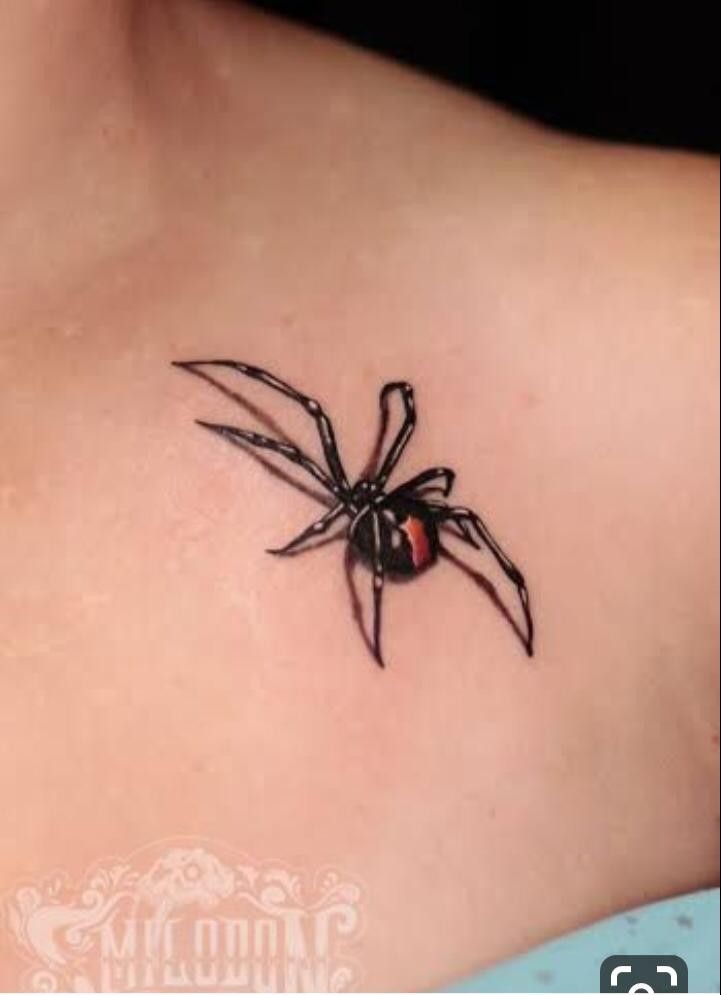 Black Widow Tattoos 48