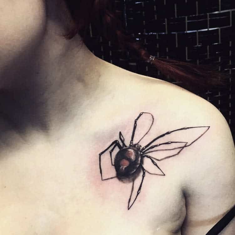 Black Widow Tattoos 64