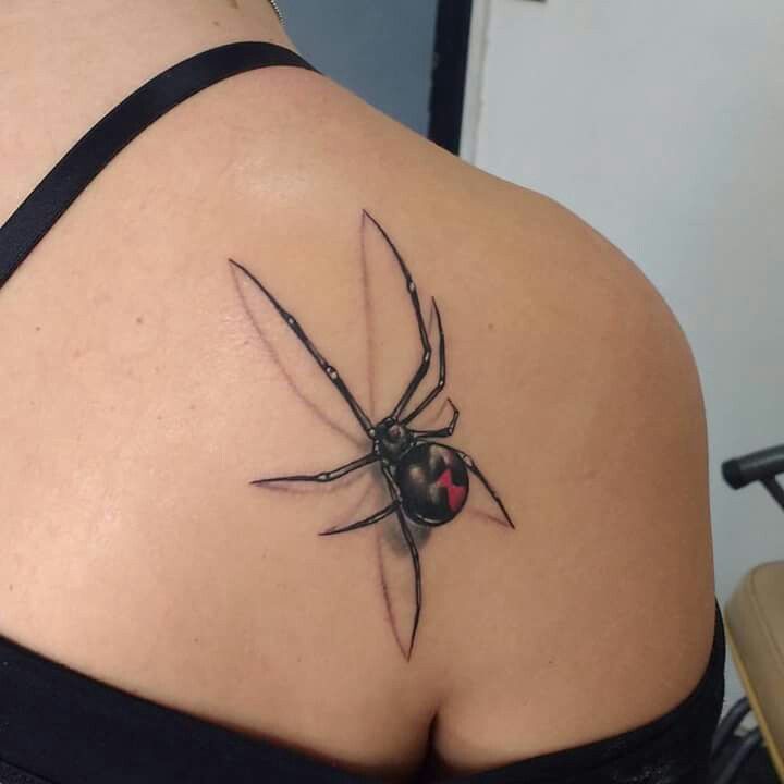 Black Widow Tattoos 7