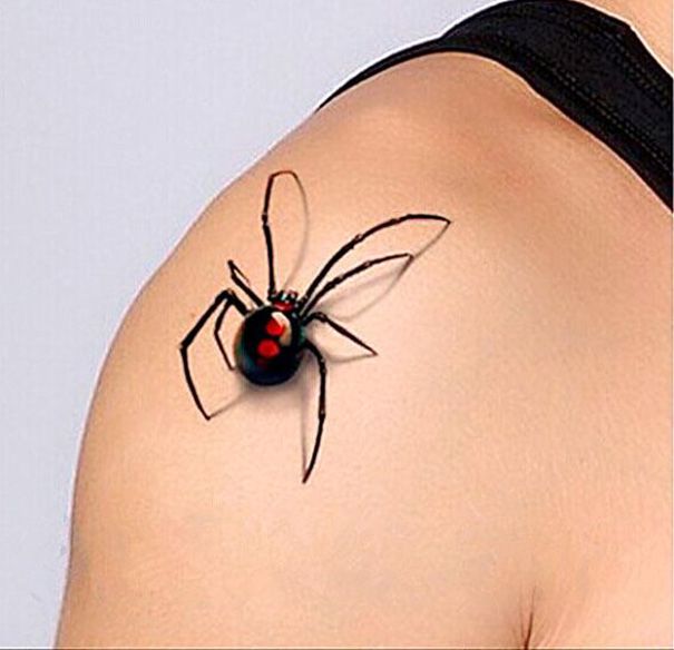 Black Widow Tattoos 97