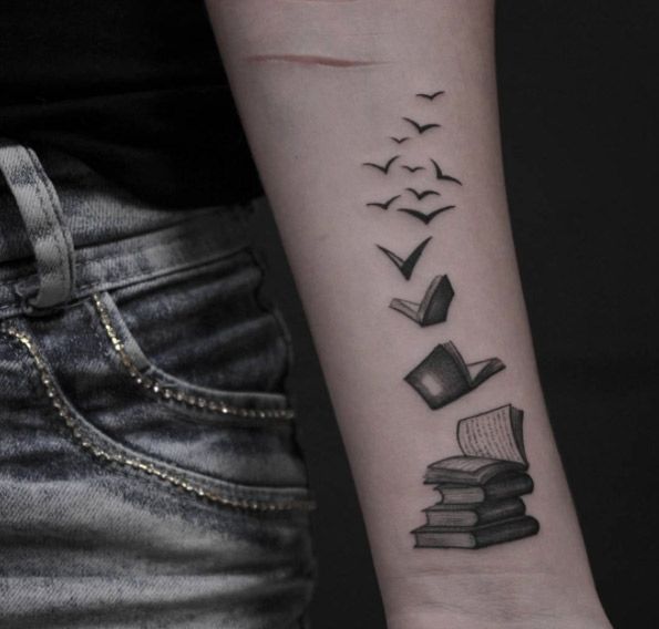 tatuajes de libros 14